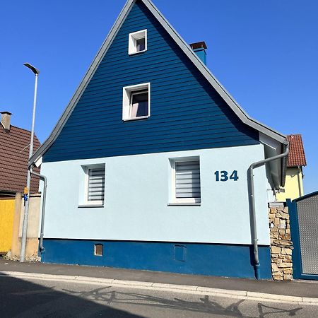 Ferienwohnung Blaues Haus Ubstadt-Weiher Eksteriør billede